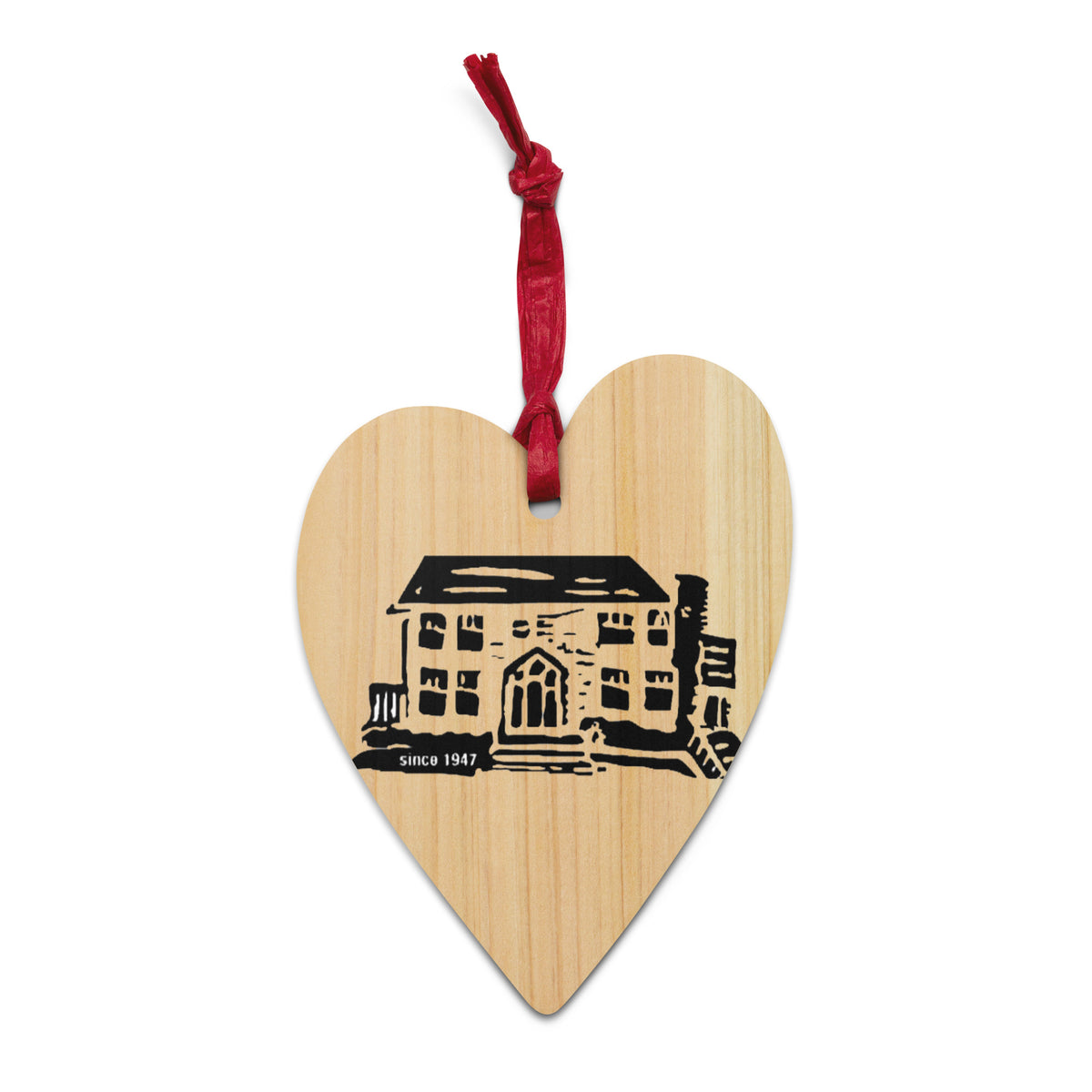 Peter Pan House Wooden ornament